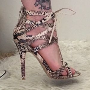 Mix No. 6 strappy heels